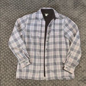 L. L. Bean Fleece Lined Flannel Shirt